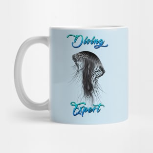 Diving Expert Jellyfish Mug